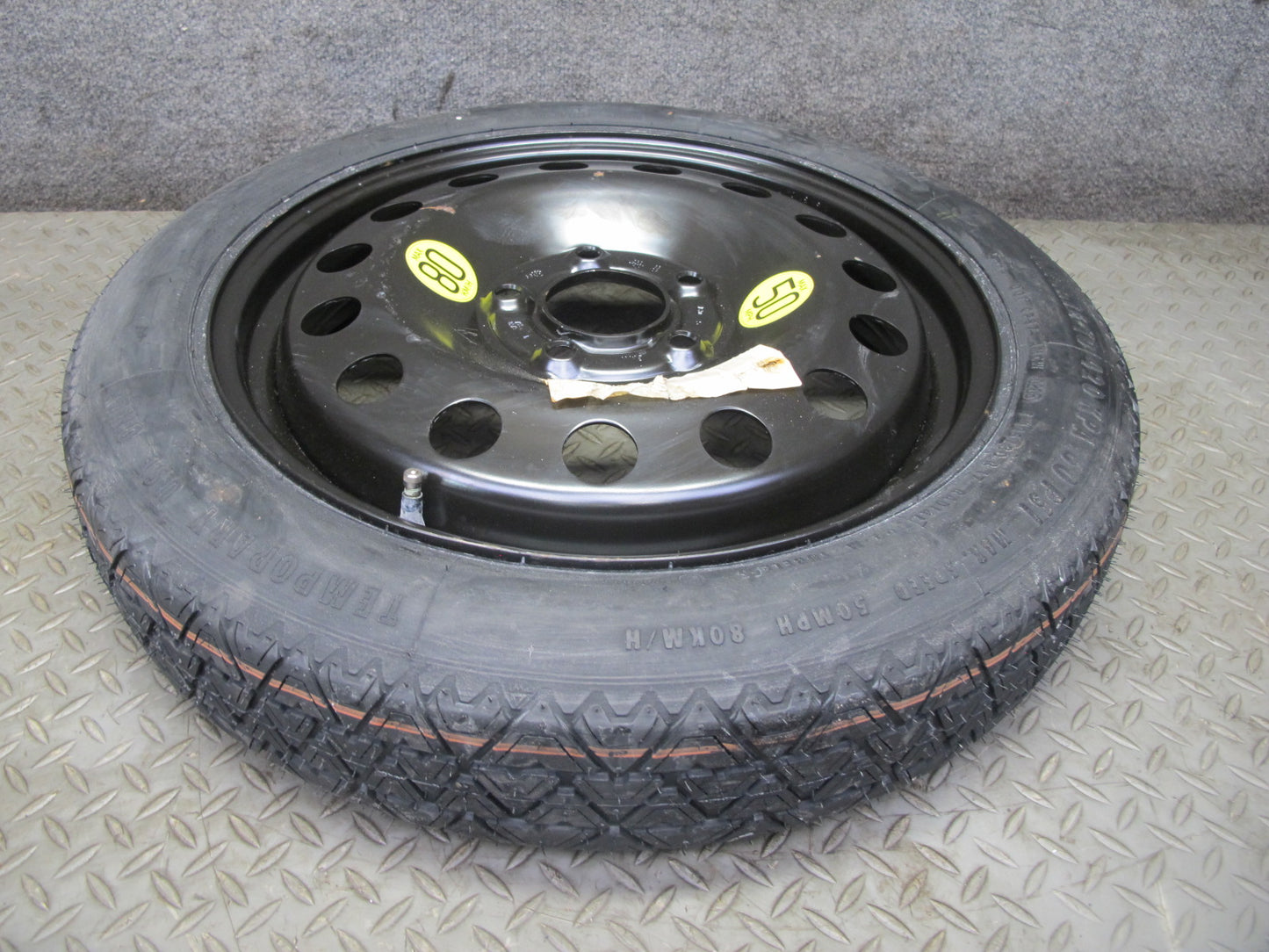 01-06 BMW E46 330ci R17 17" Spare Tire Wheel 17x3.5J ET30 125/80 6750007 OEM