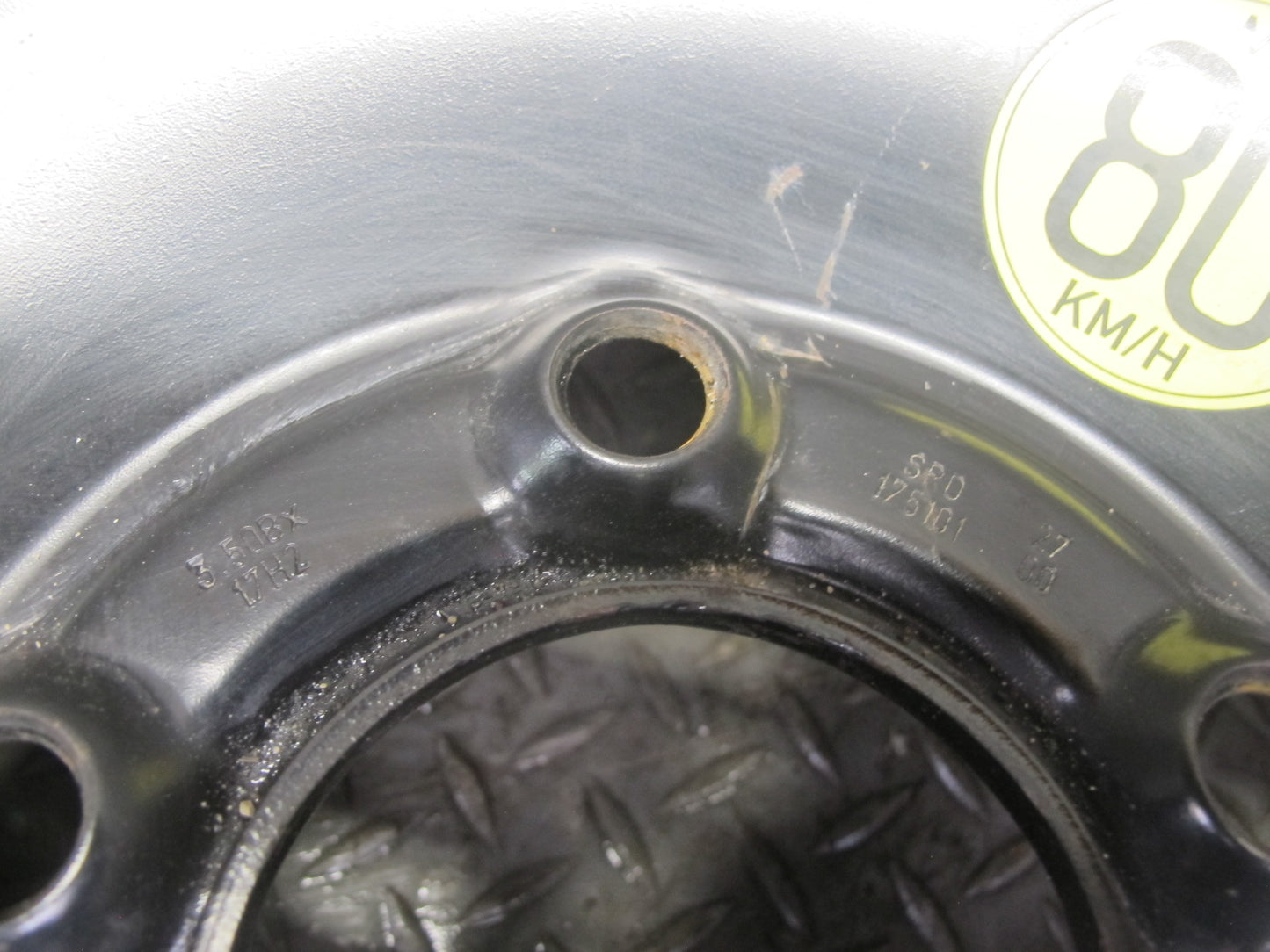 01-06 BMW E46 330ci R17 17" Spare Tire Wheel 17x3.5J ET30 125/80 6750007 OEM