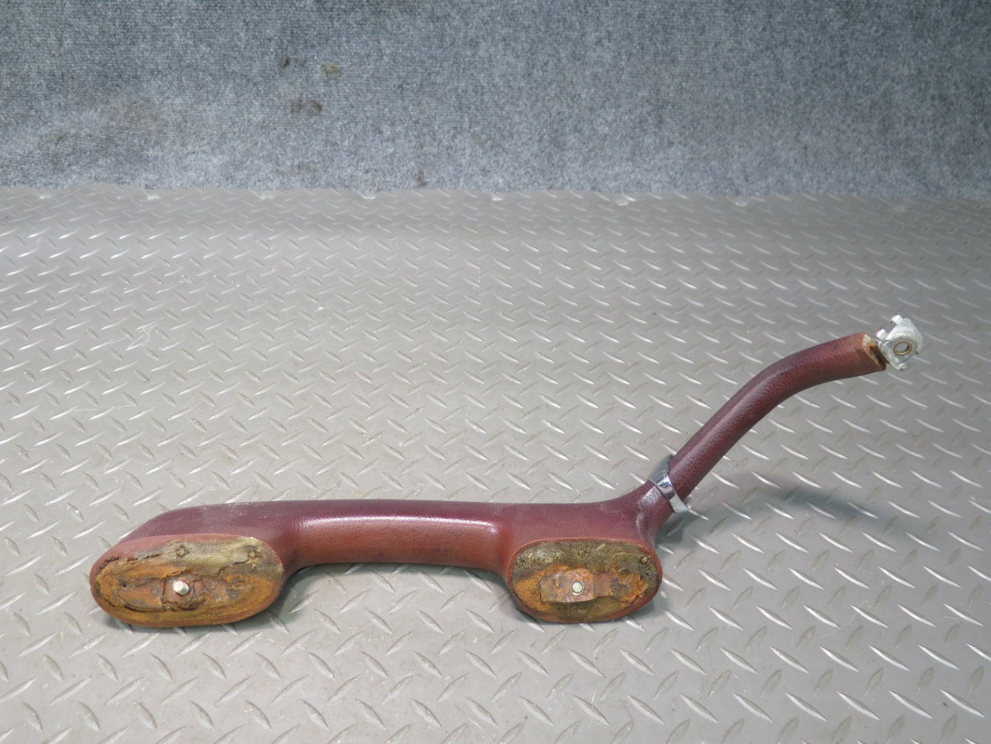 75-76 Mercedes W115 300D Front & Rear Door Handle w Armrest & Trim Set OEM