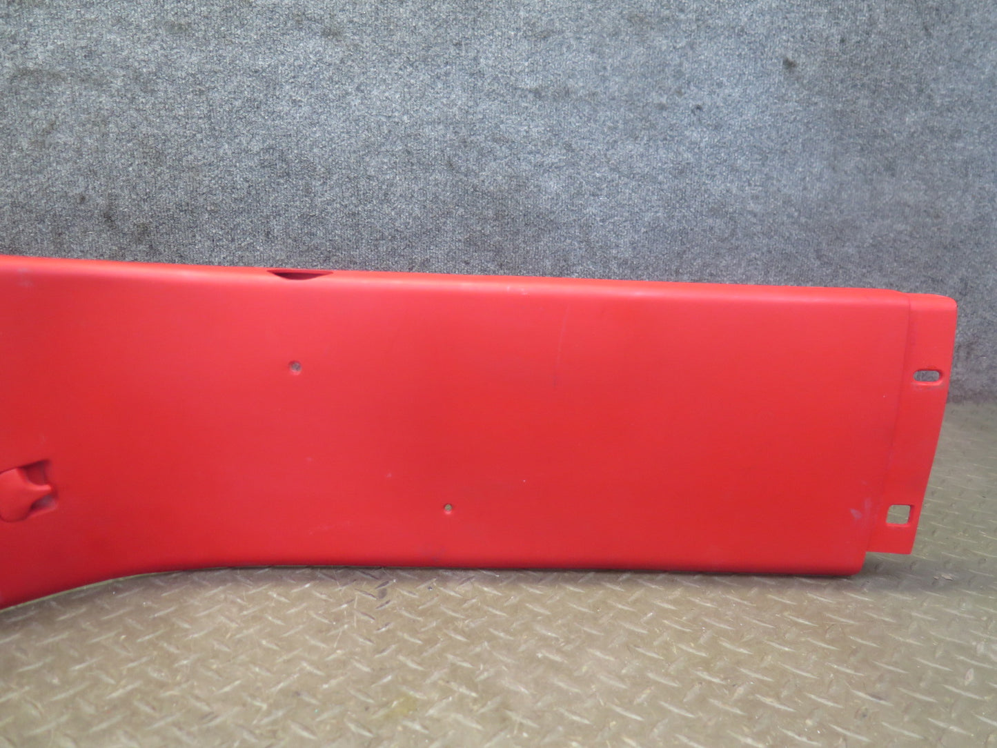 91-96 Chevrolet Corvette C4 Targa Set of 2 Interior TOP Roof Trim Cover RED OEM