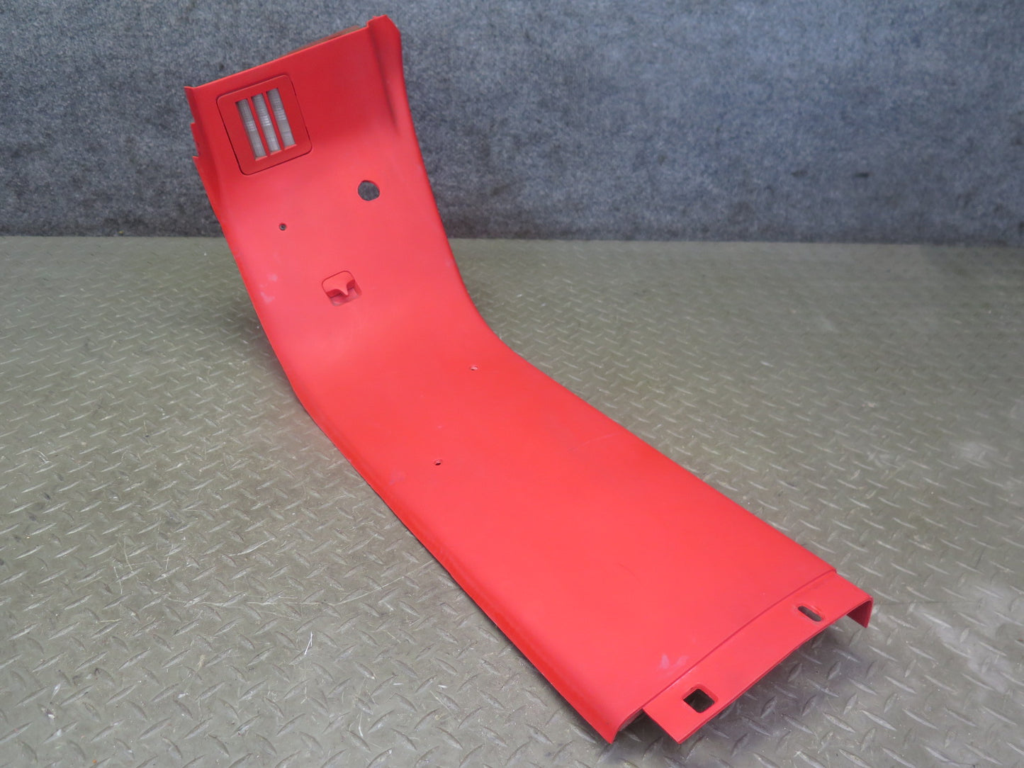 91-96 Chevrolet Corvette C4 Targa Set of 2 Interior TOP Roof Trim Cover RED OEM