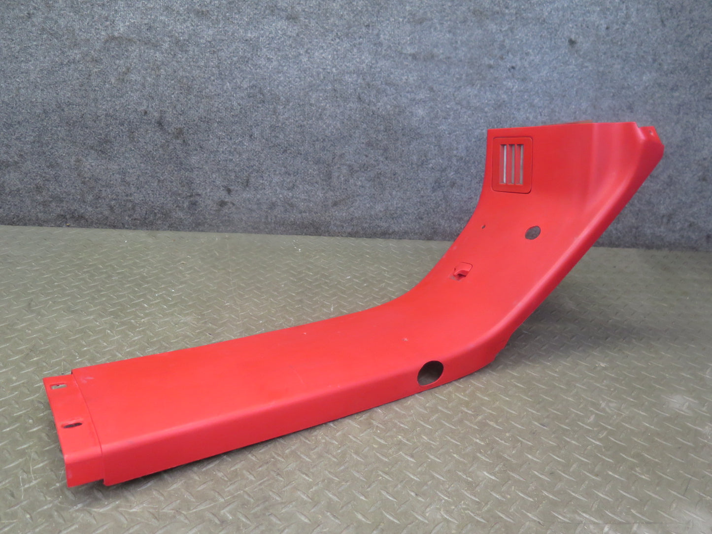91-96 Chevrolet Corvette C4 Targa Set of 2 Interior TOP Roof Trim Cover RED OEM