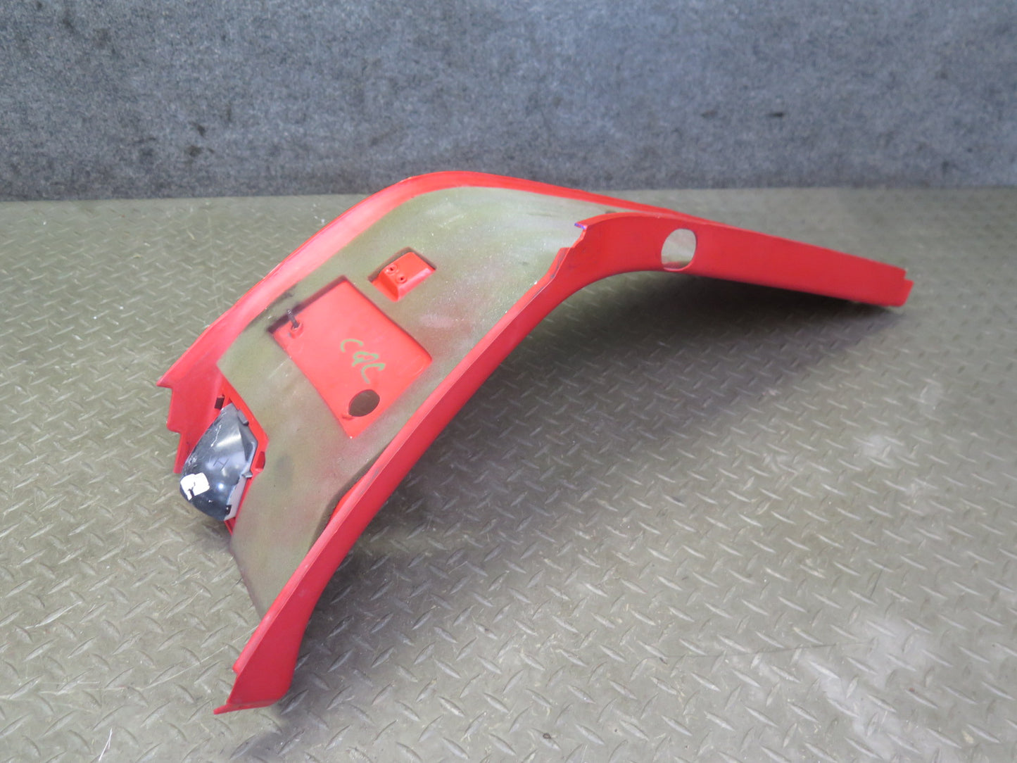 91-96 Chevrolet Corvette C4 Targa Set of 2 Interior TOP Roof Trim Cover RED OEM