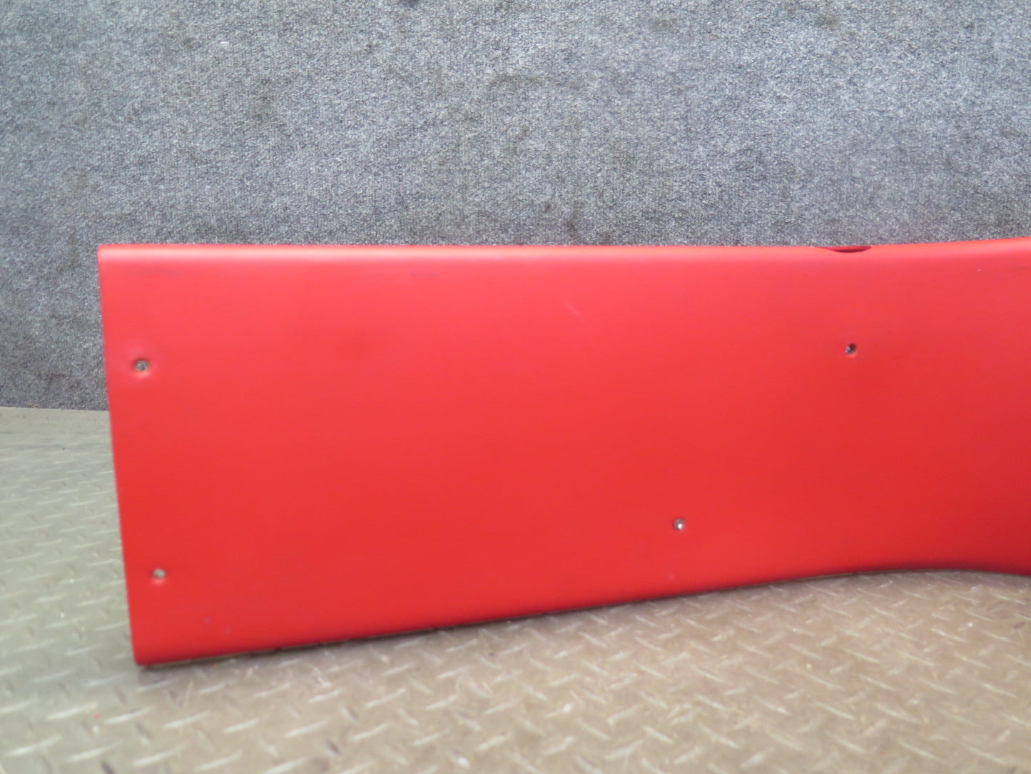 91-96 Chevrolet Corvette C4 Targa Set of 2 Interior TOP Roof Trim Cover RED OEM