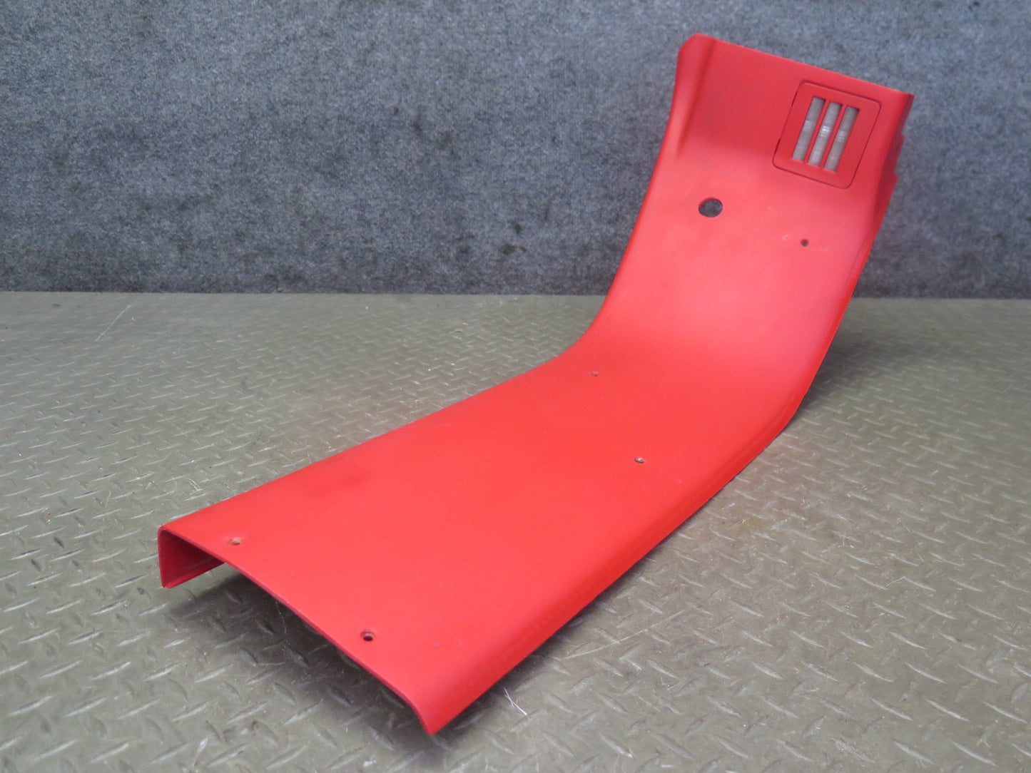 91-96 Chevrolet Corvette C4 Targa Set of 2 Interior TOP Roof Trim Cover RED OEM