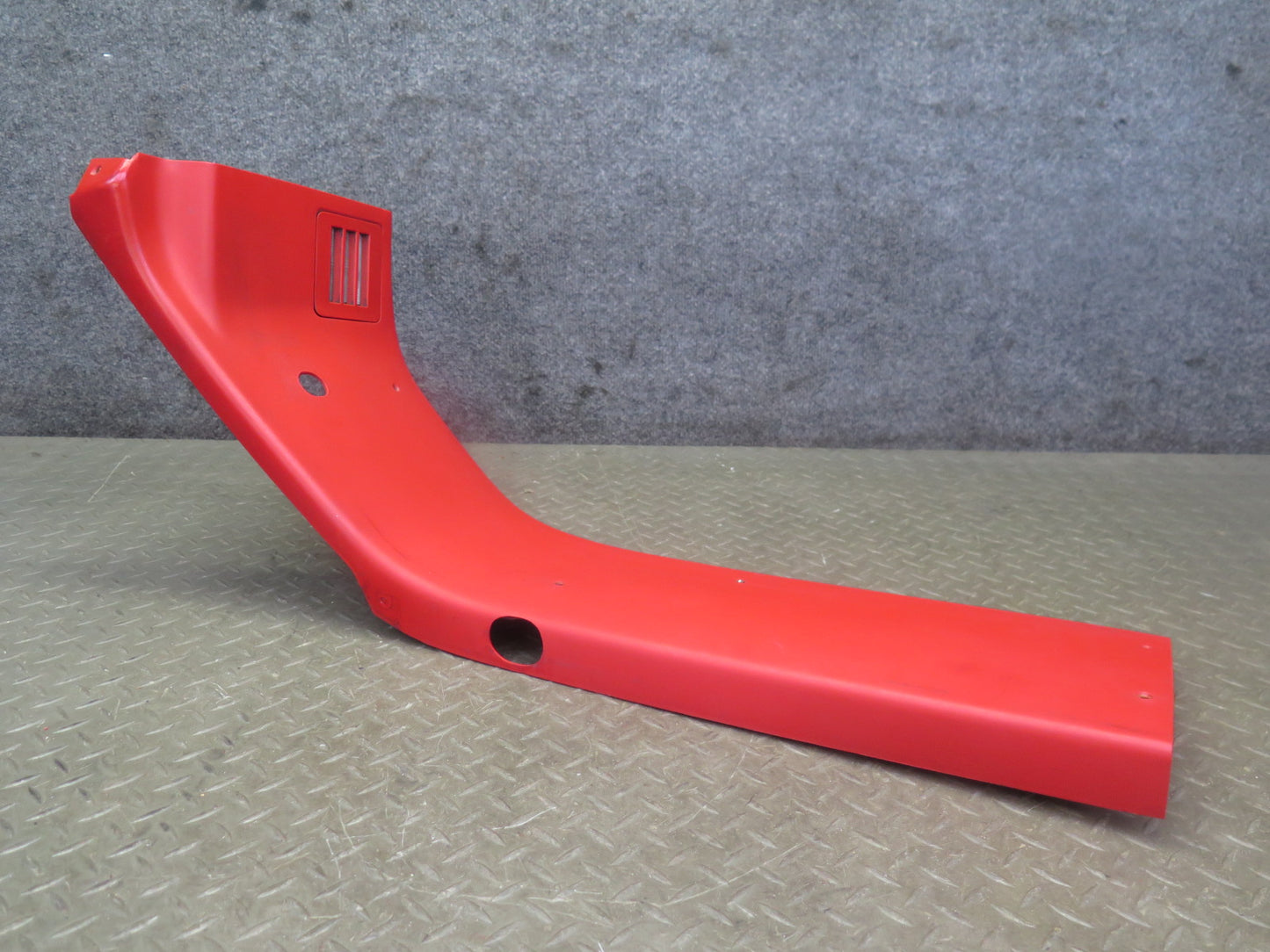 91-96 Chevrolet Corvette C4 Targa Set of 2 Interior TOP Roof Trim Cover RED OEM