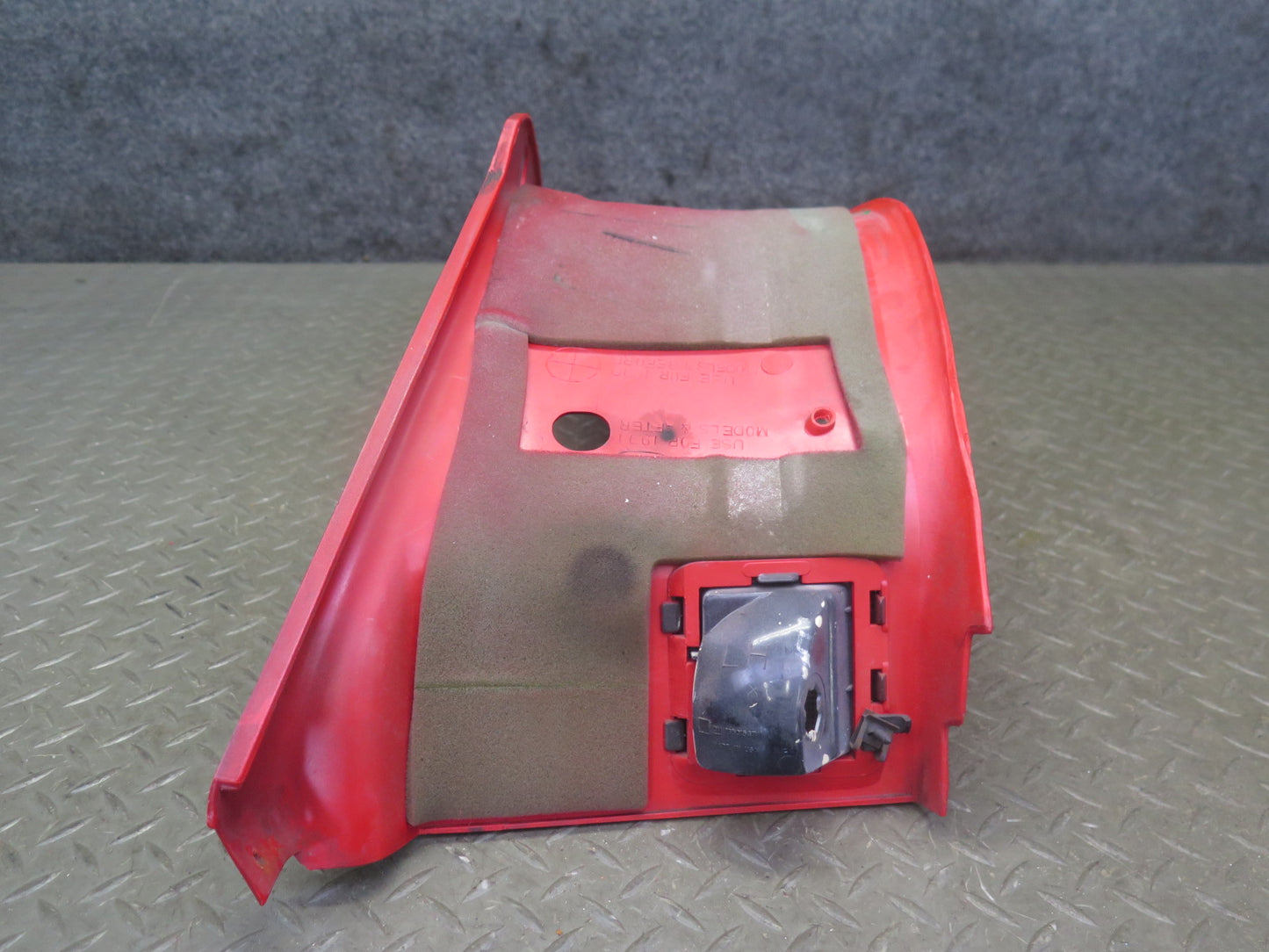 91-96 Chevrolet Corvette C4 Targa Set of 2 Interior TOP Roof Trim Cover RED OEM