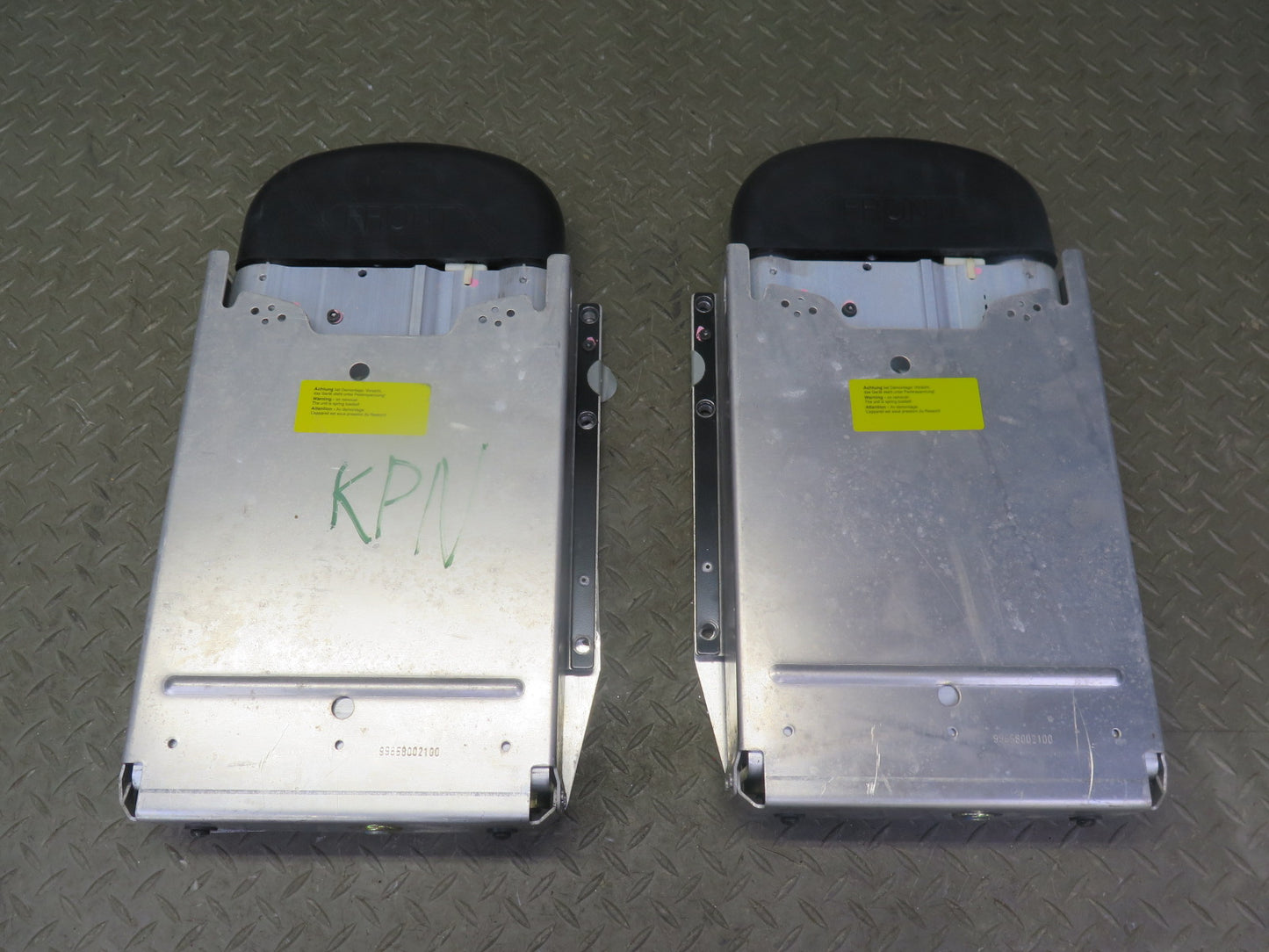 1999-2005 Porsche 911 996 Convertible Left & Right Headrest Roll Over Bar Set