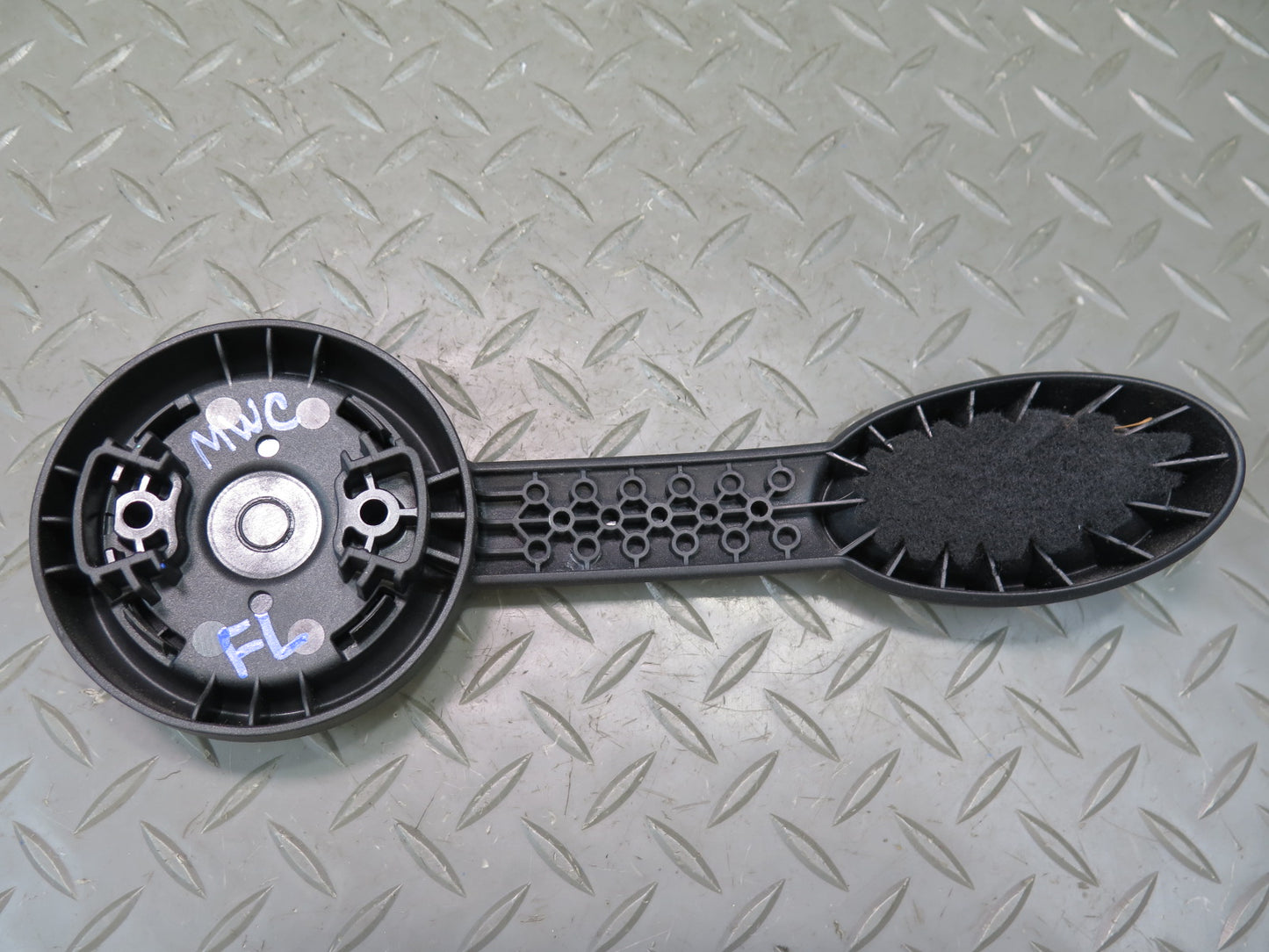 11-15 Mini Cooper R60 Countryman Front Left Seat Adjust Trim Panel Black Set OEM