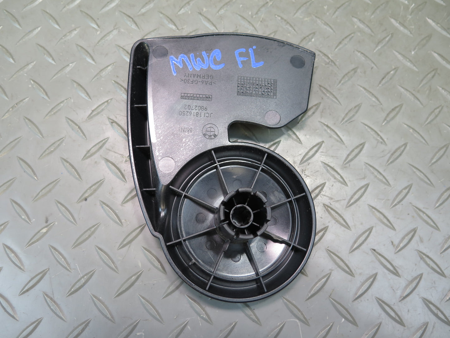 11-15 Mini Cooper R60 Countryman Front Left Seat Adjust Trim Panel Black Set OEM