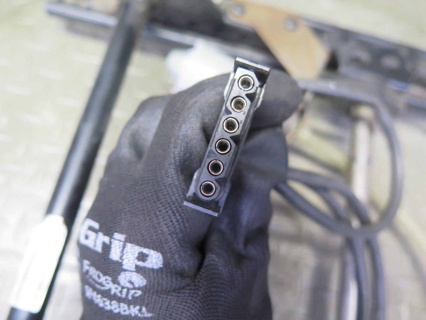 1999-2005 Porsche 911 996 Front Right Seat Lower Frame Track Rail w Motors