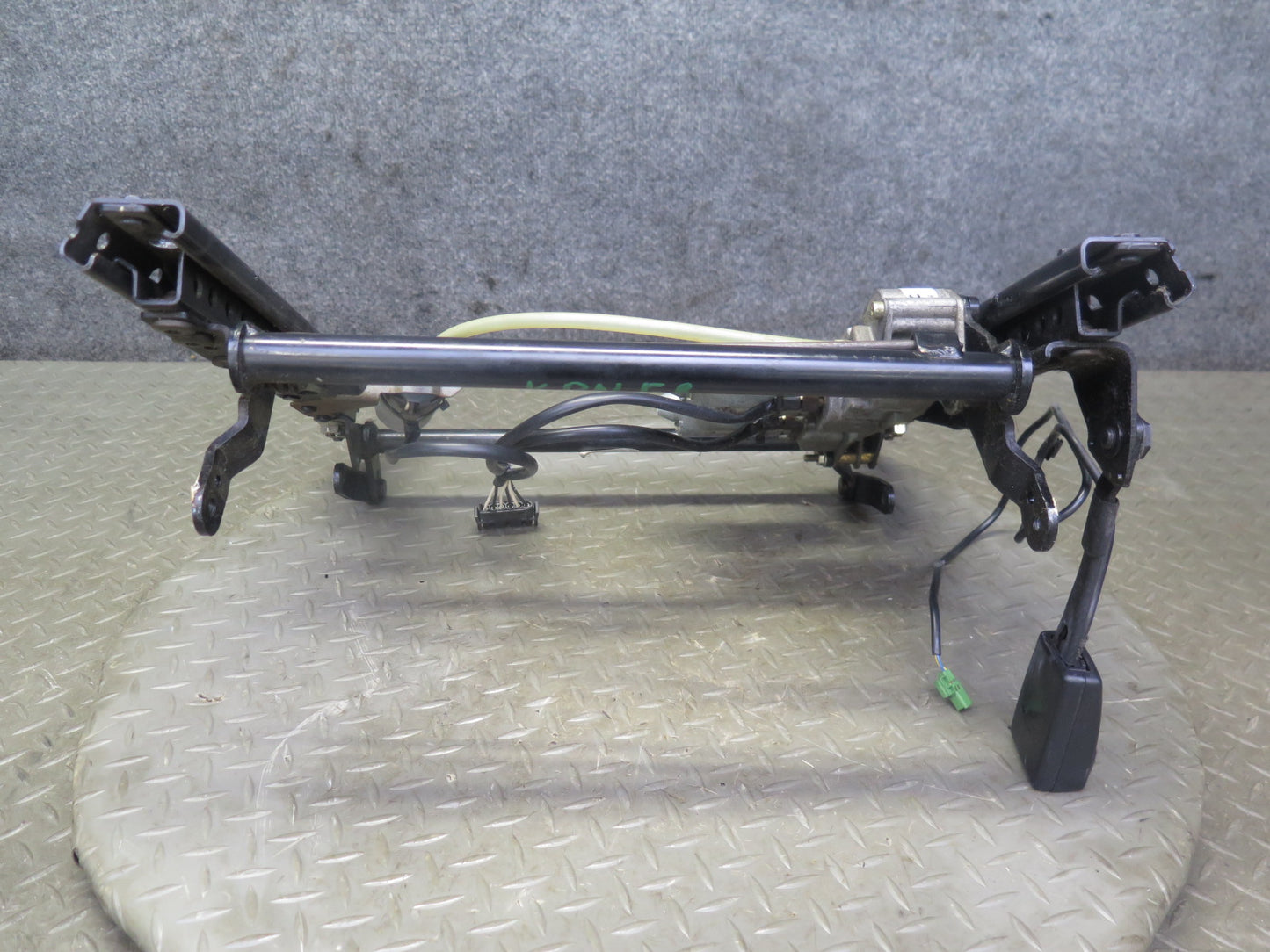 1999-2005 Porsche 911 996 Front Right Seat Lower Frame Track Rail w Motors