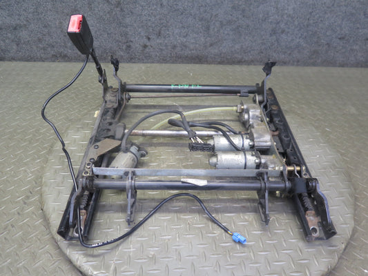 1999-2005 Porsche 911 996 Front Left Seat Lower Frame Track Rail w Motors