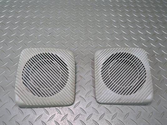 99-03 VW Eurovan T4 Set of 2 Rear Left & Right Speaker Grille Cover Gray OEM