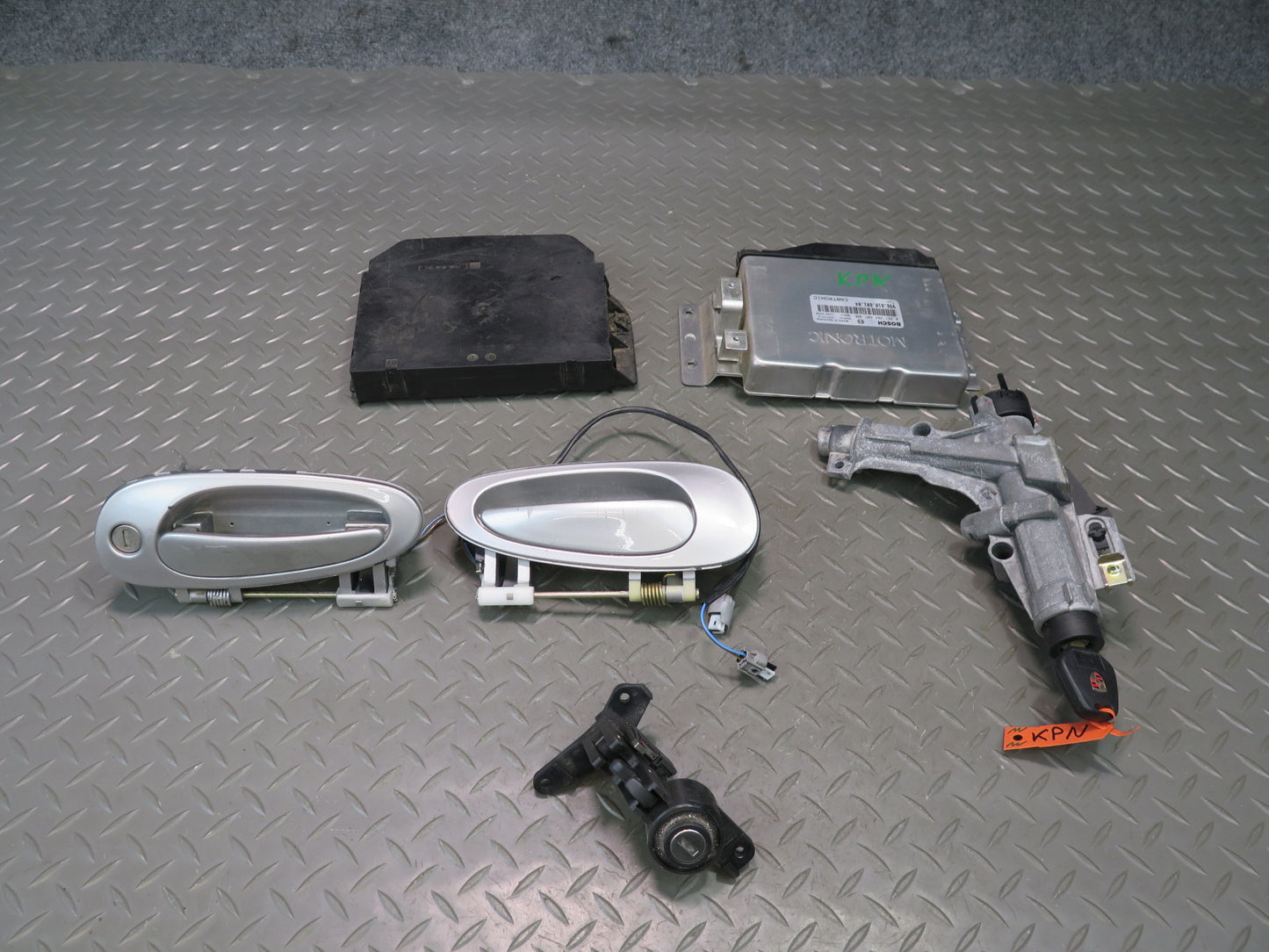 1999 Porsche 911 996 3.4 RWD AT Engine ECU ECM Immo Ignition Lock Handle KEY Set