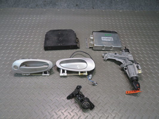 1999 Porsche 911 996 3.4 RWD AT Engine ECU ECM Immo Ignition Lock Handle KEY Set