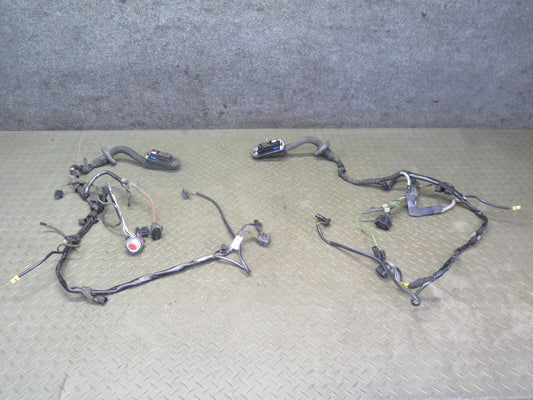1999-2005 Porsche 911 Carrera 996 Left & Right Door Wire Wiring Harness Set of 2
