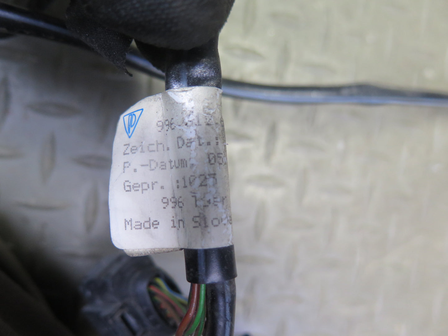 1999-2005 Porsche 911 Carrera 996 Left & Right Door Wire Wiring Harness Set of 2