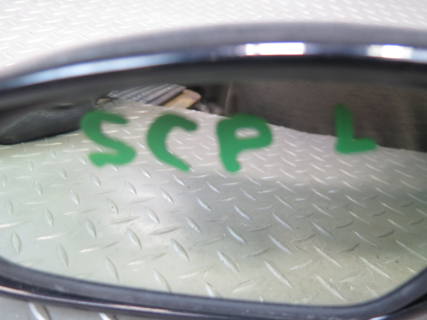 02-05 Lexus SC430 Left Door Side View Exterior Heated Memory Mirror Black OEM