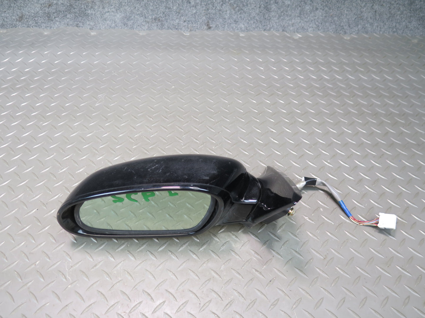 02-05 Lexus SC430 Left Door Side View Exterior Heated Memory Mirror Black OEM