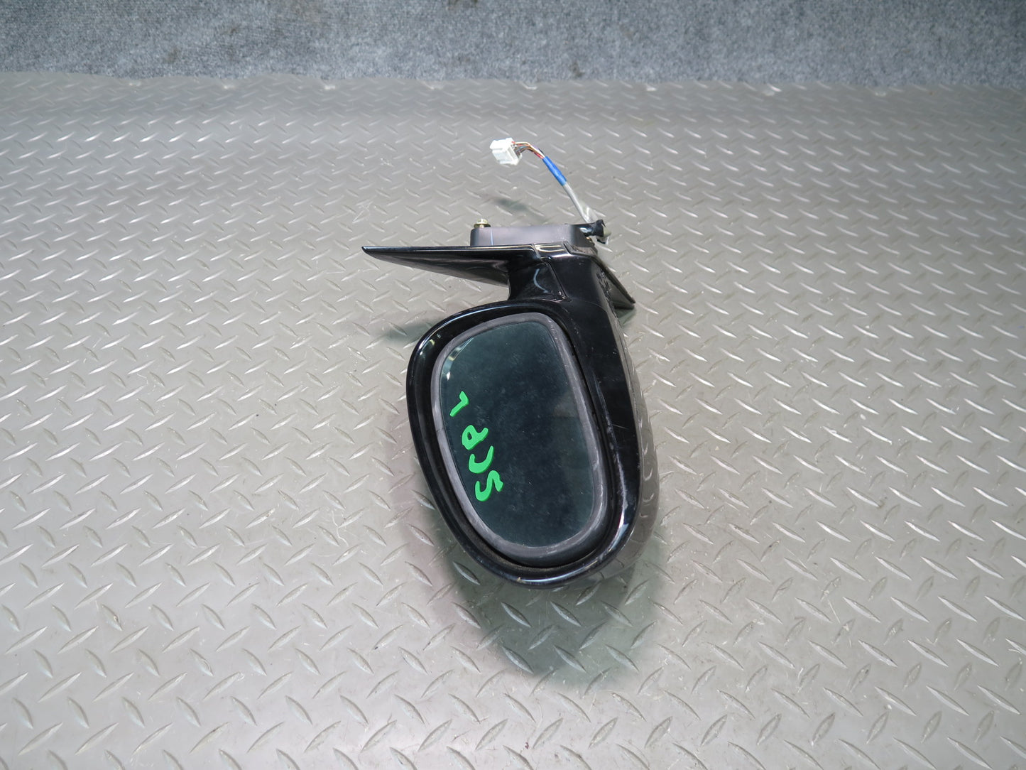 02-05 Lexus SC430 Left Door Side View Exterior Heated Memory Mirror Black OEM