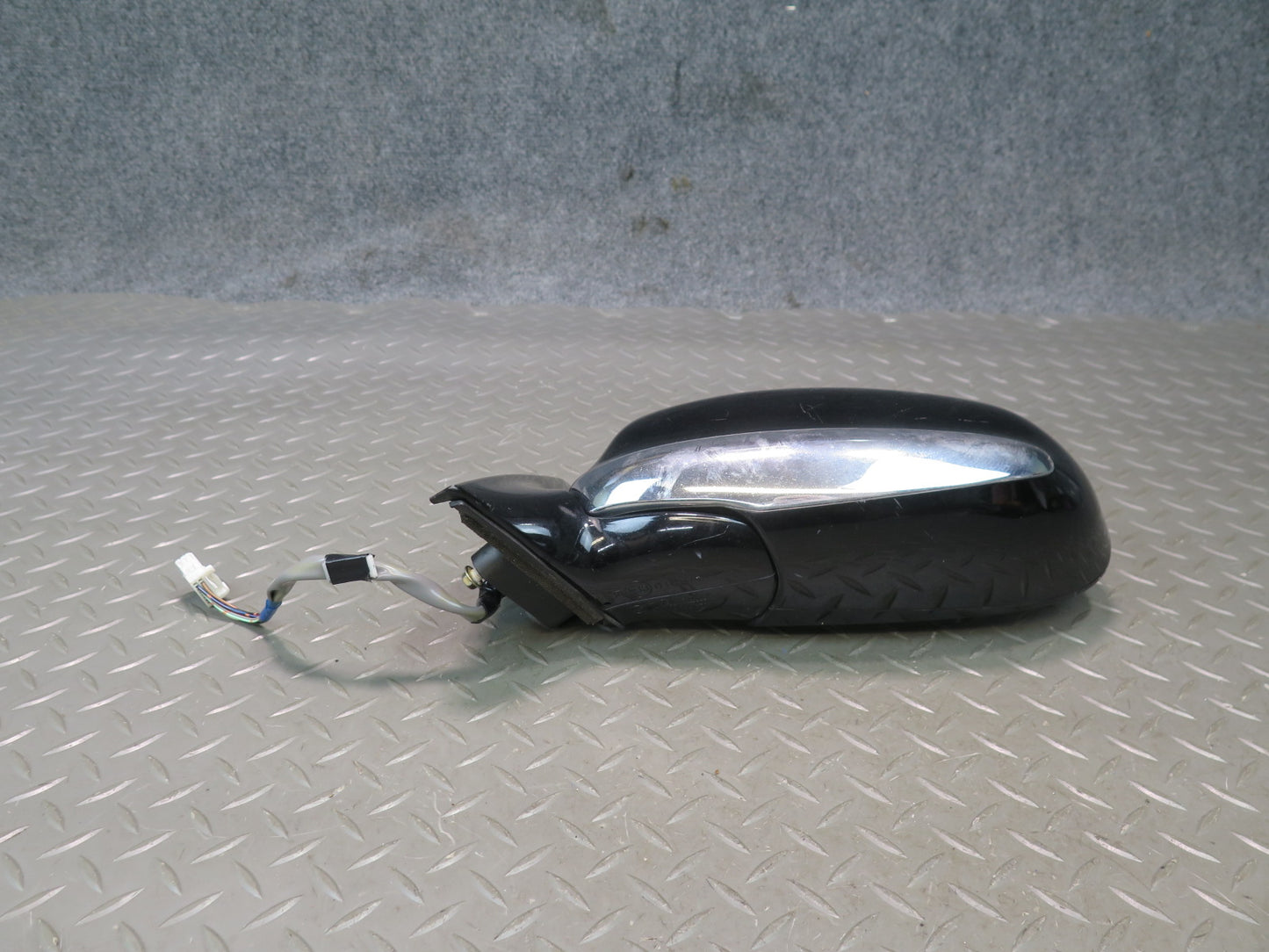 02-05 Lexus SC430 Left Door Side View Exterior Heated Memory Mirror Black OEM