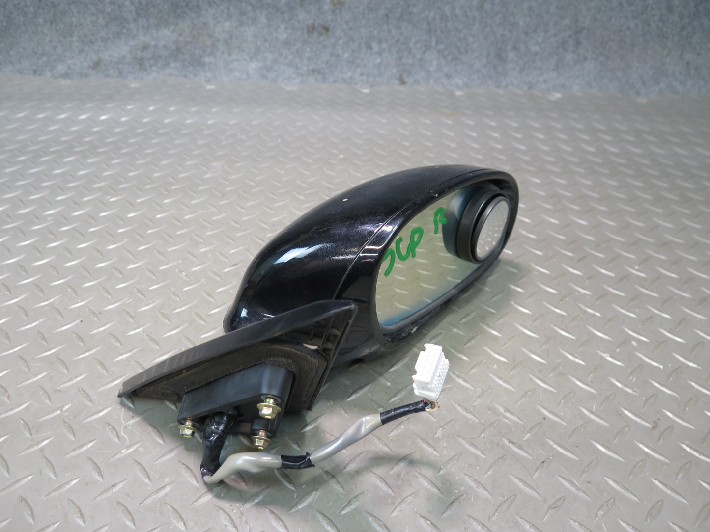 02-05 Lexus SC430 Right Door Side View Exterior Heated Memory Mirror Black OEM