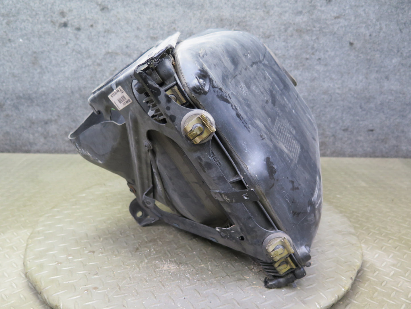 1999-2000 Porsche 911 996 Engine Left Cooling Radiator & A/C Condenser w Shroud