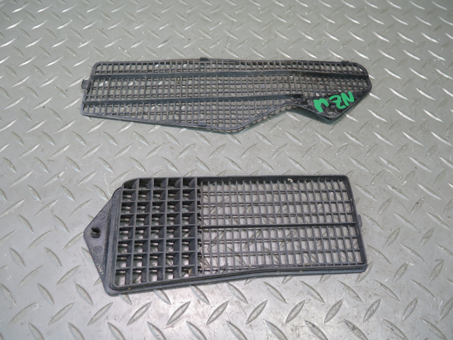 84-89 Nissan Z31 300ZX Set of 2 Front Vent Cowl Grille Cover OEM