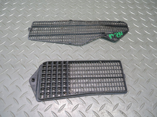 84-89 Nissan Z31 300ZX Set of 2 Front Vent Cowl Grille Cover OEM