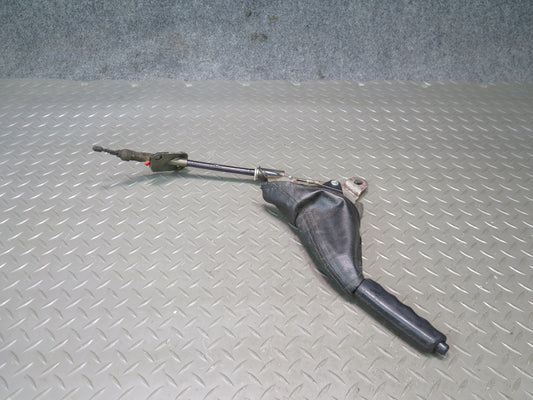84-86 Nissan Z31 300ZX Emergency Parking Hand Brake Handle w Boot Cover OEM