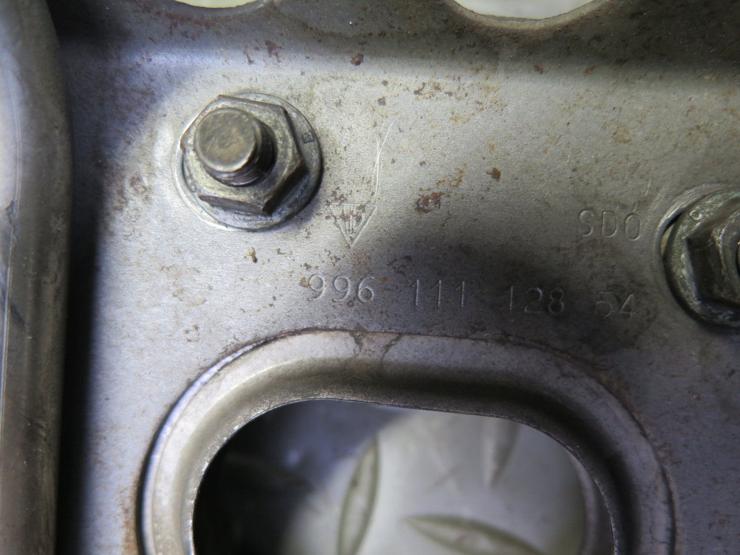 1999-2001 Porsche 911 996 3.4L Rear Exhaust Muffler Bracket Support 99611123801