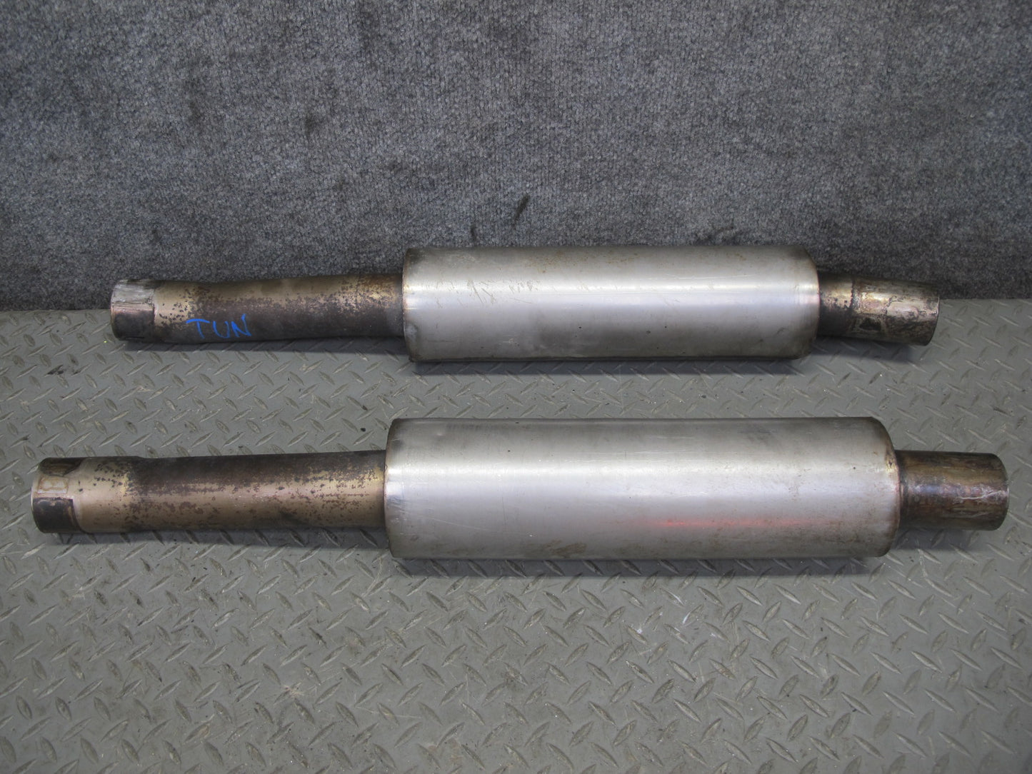 03-09 Nissan Z33 350Z Borla True Dual Exhaust Pipe Set