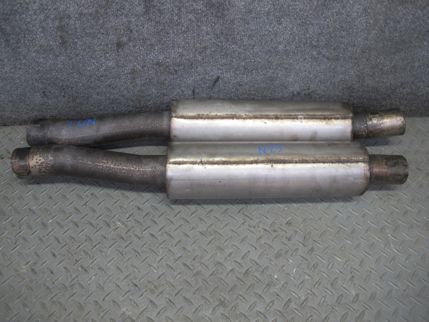 03-09 Nissan Z33 350Z Borla True Dual Exhaust Pipe Set
