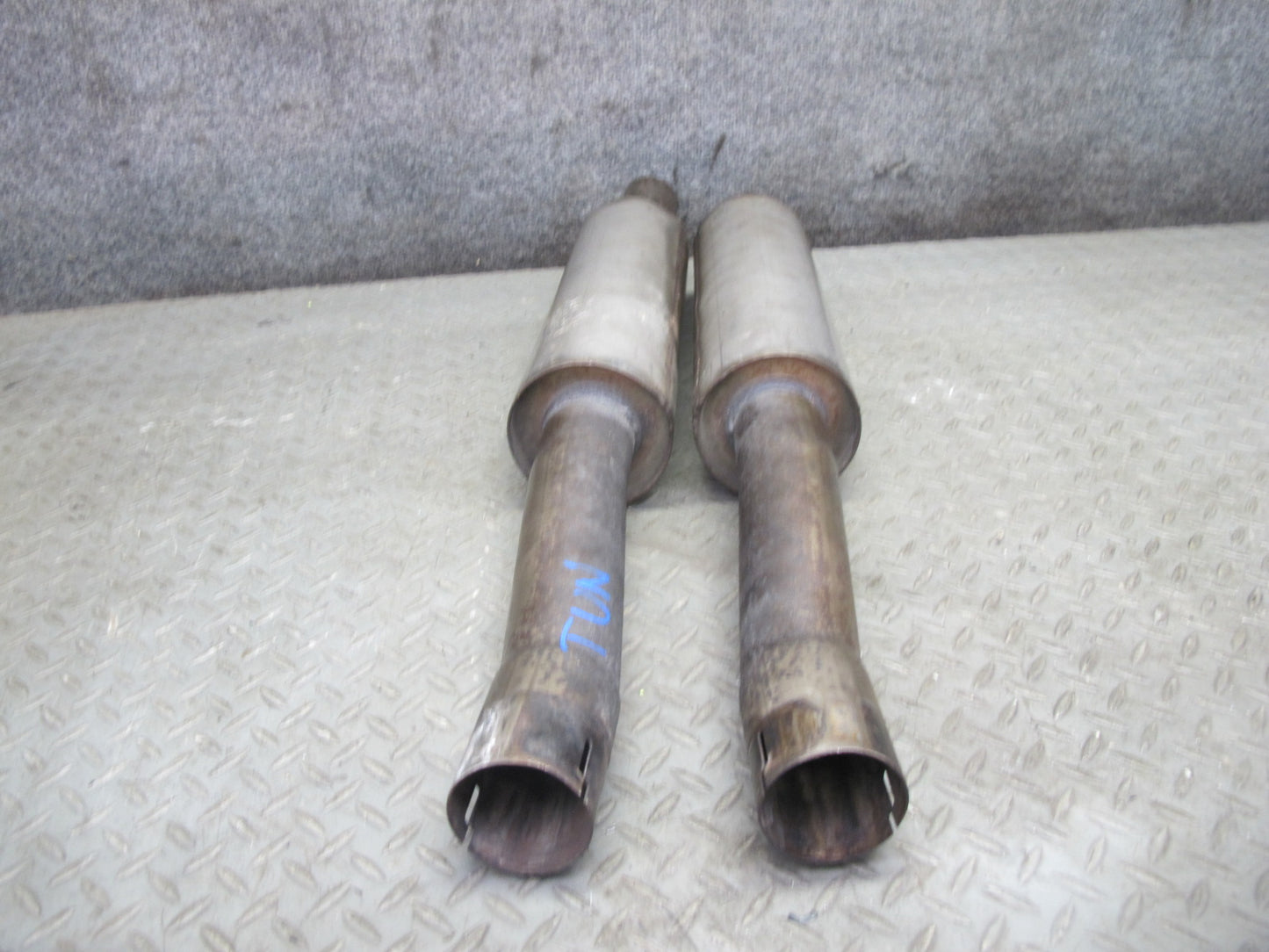 03-09 Nissan Z33 350Z Borla True Dual Exhaust Pipe Set