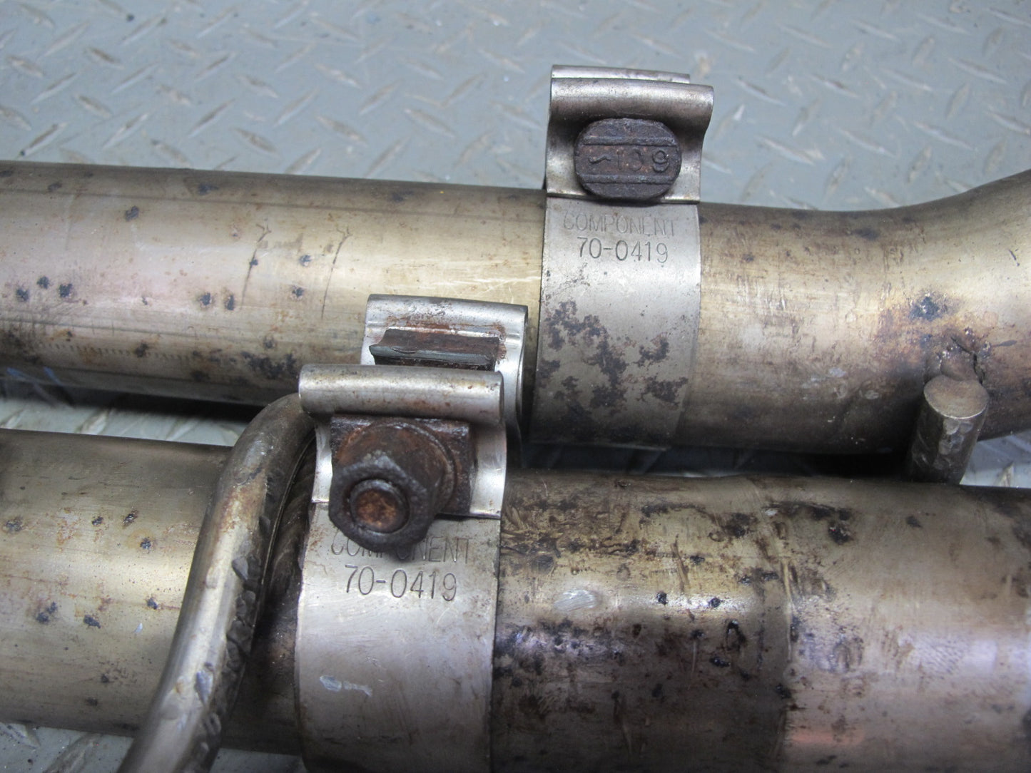 03-09 Nissan Z33 350Z Borla True Dual Exhaust Pipe Set