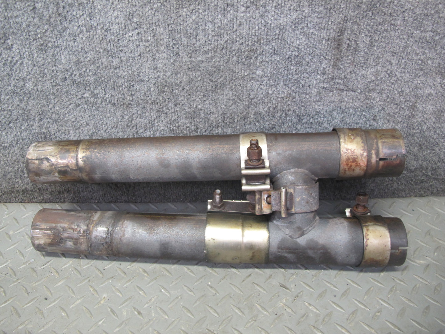 03-09 Nissan Z33 350Z Borla True Dual Exhaust Pipe Set