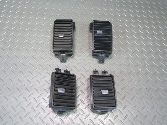 84-86 Nissan Z31 300ZX Set of 4 Dash Front Left Center Right A/C Air Vent OEM