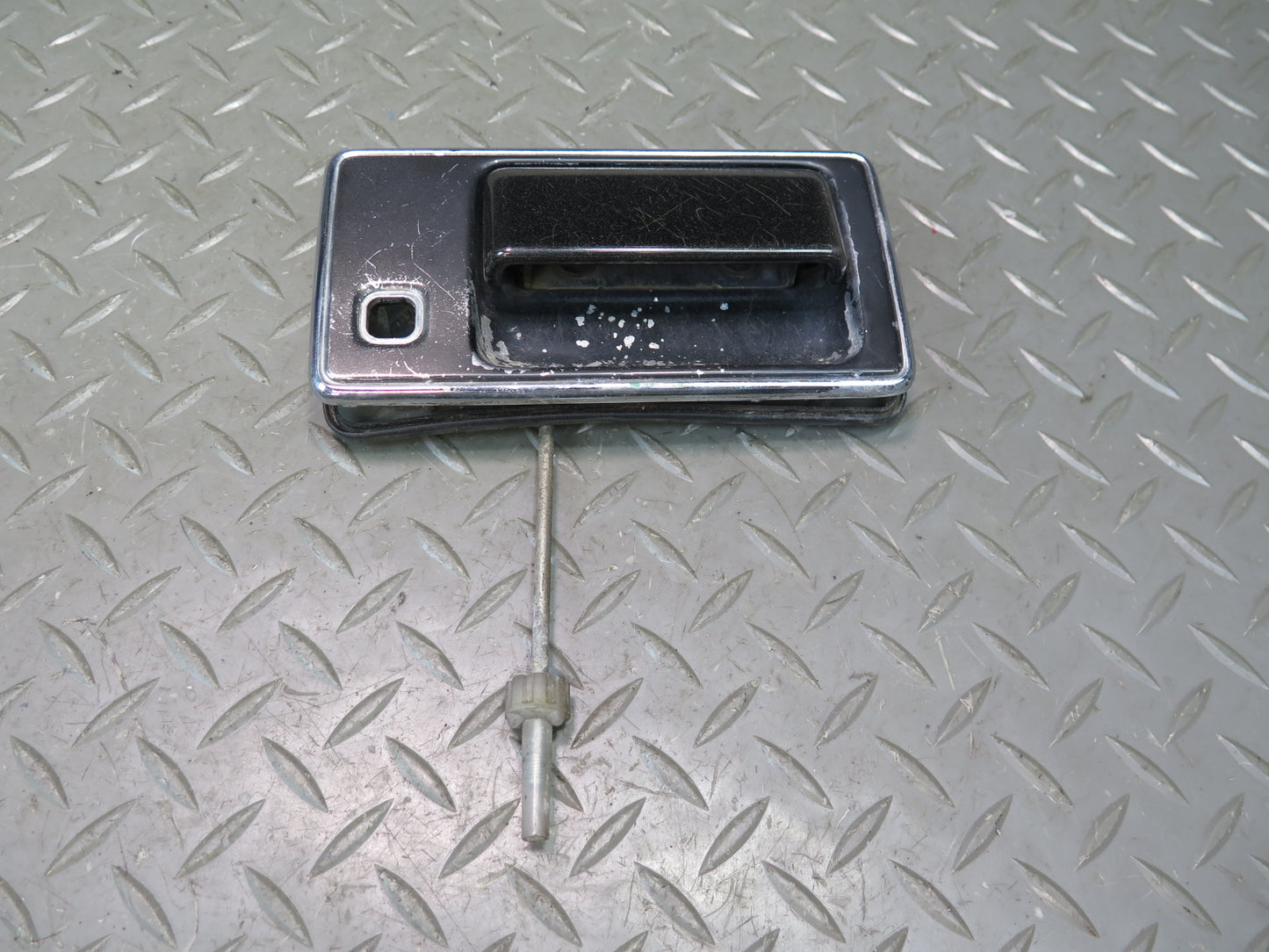 84-86 Nissan Z31 300ZX Right Passenger Door Exterior Handle Black OEM