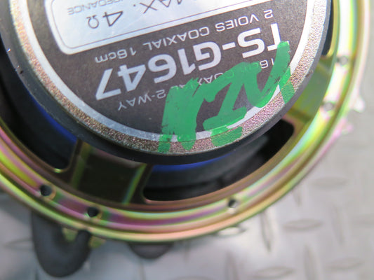 Set of 3 Pioneer TS-G1647 2-WAY Coaxial Car Speaker