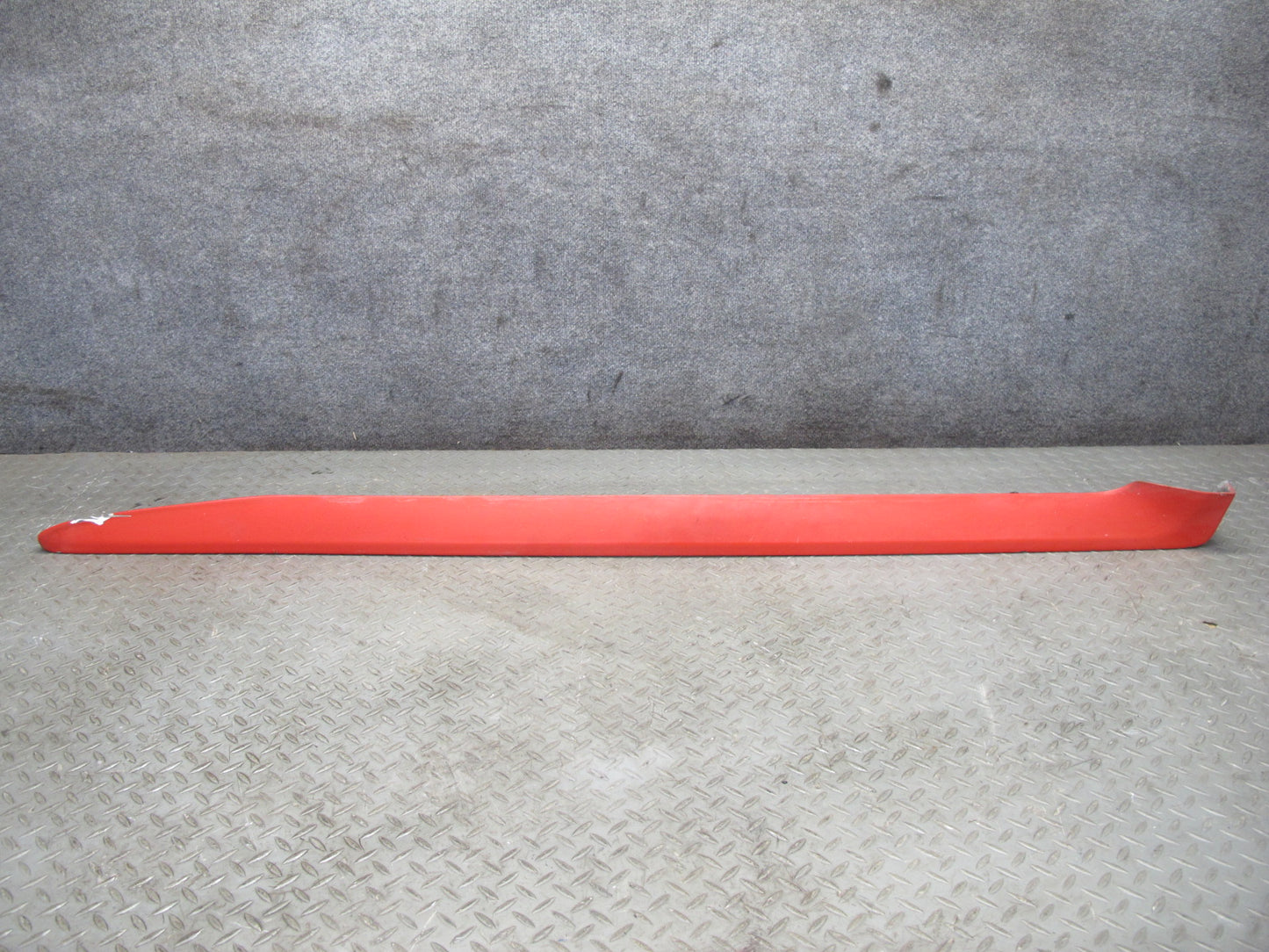 84-86 Nissan Z31 300ZX 2+0 Left Side Skirt Rocker Panel Molding HOT RED OEM