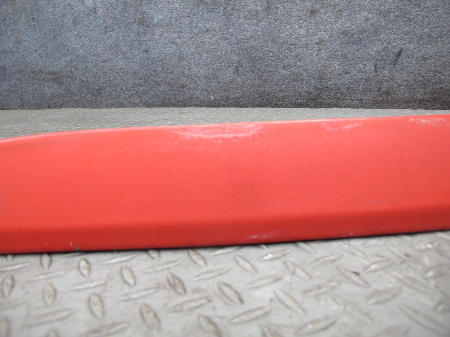 84-86 Nissan Z31 300ZX 2+0 Left Side Skirt Rocker Panel Molding HOT RED OEM