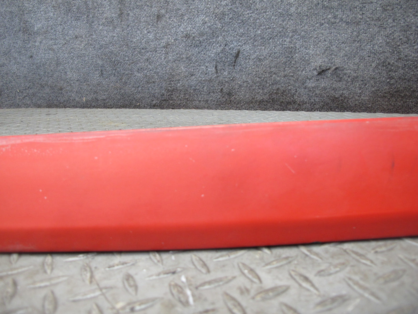 84-86 Nissan Z31 300ZX 2+0 Left Side Skirt Rocker Panel Molding HOT RED OEM