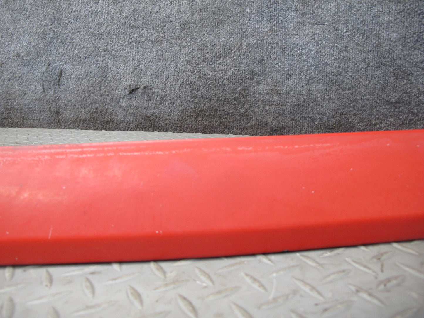 84-86 Nissan Z31 300ZX 2+0 Left Side Skirt Rocker Panel Molding HOT RED OEM