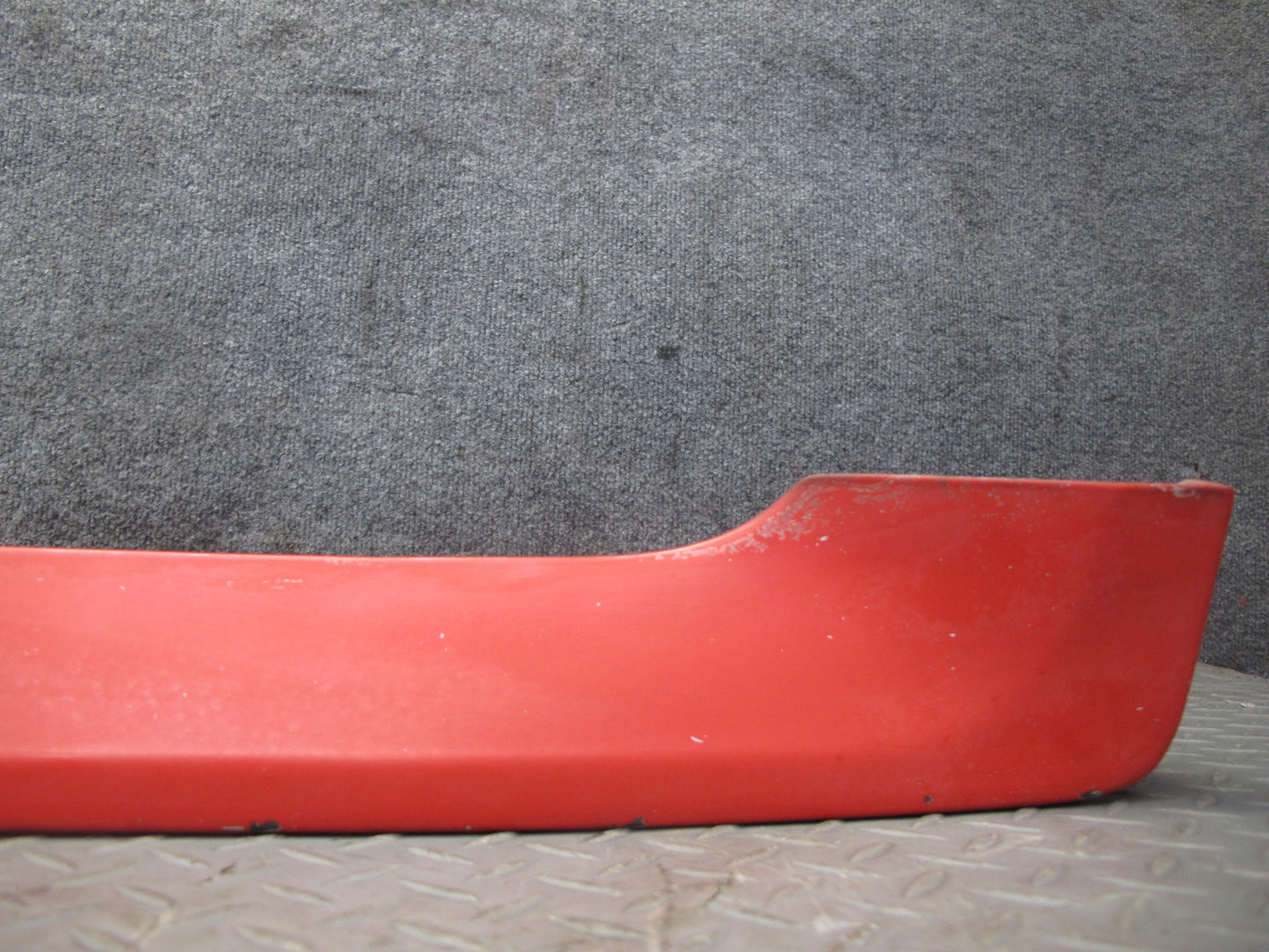 84-86 Nissan Z31 300ZX 2+0 Left Side Skirt Rocker Panel Molding HOT RED OEM