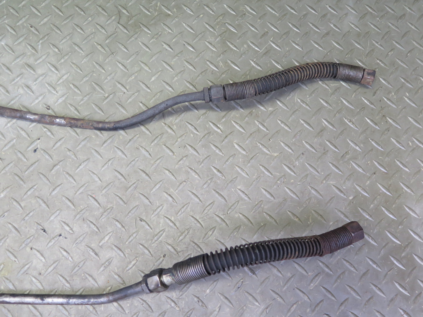 75-76 Mercedes W115 300D A/T Auto Transmission Oil Cooler Hose Pipe Line Set OEM