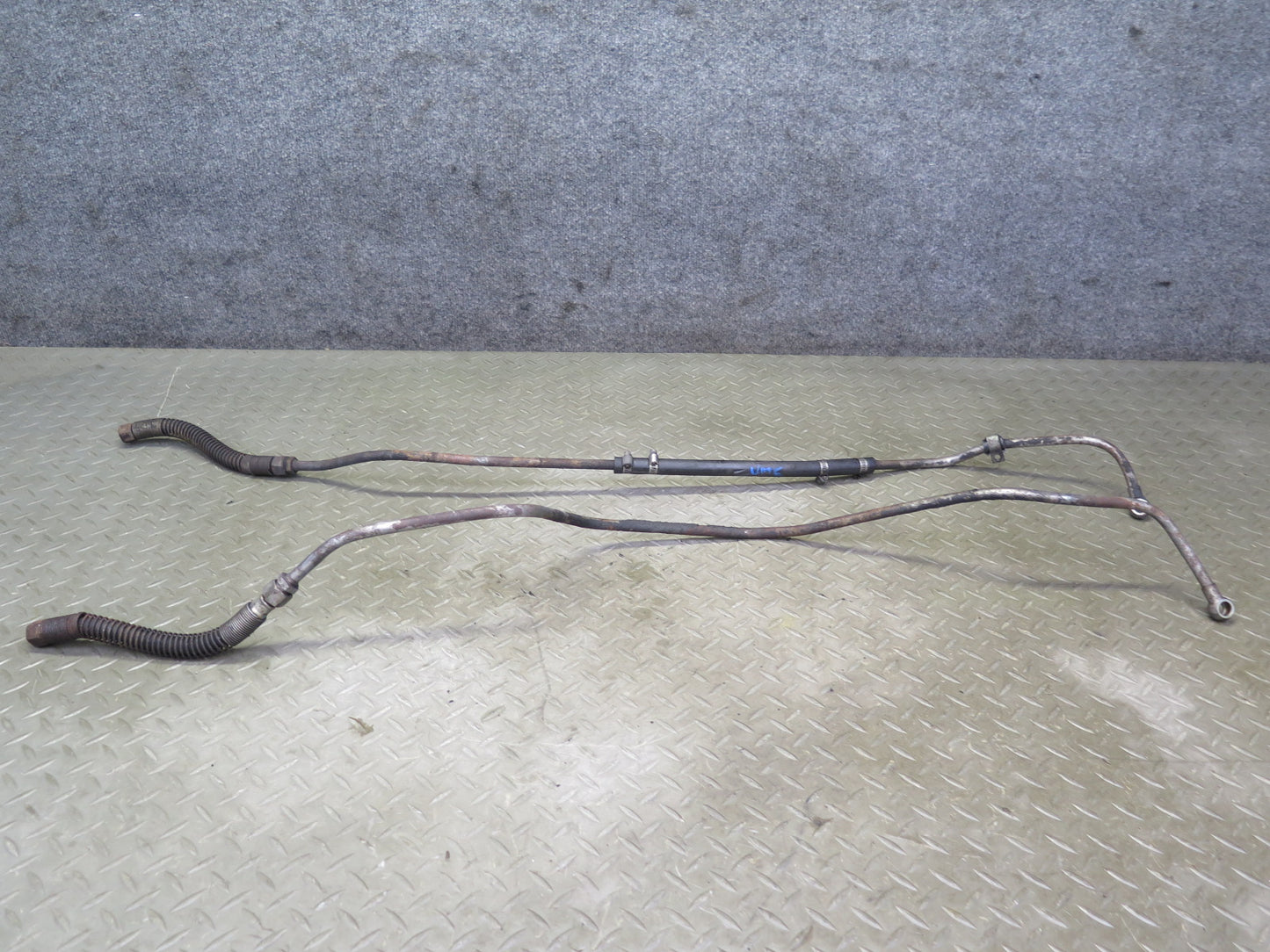 75-76 Mercedes W115 300D A/T Auto Transmission Oil Cooler Hose Pipe Line Set OEM