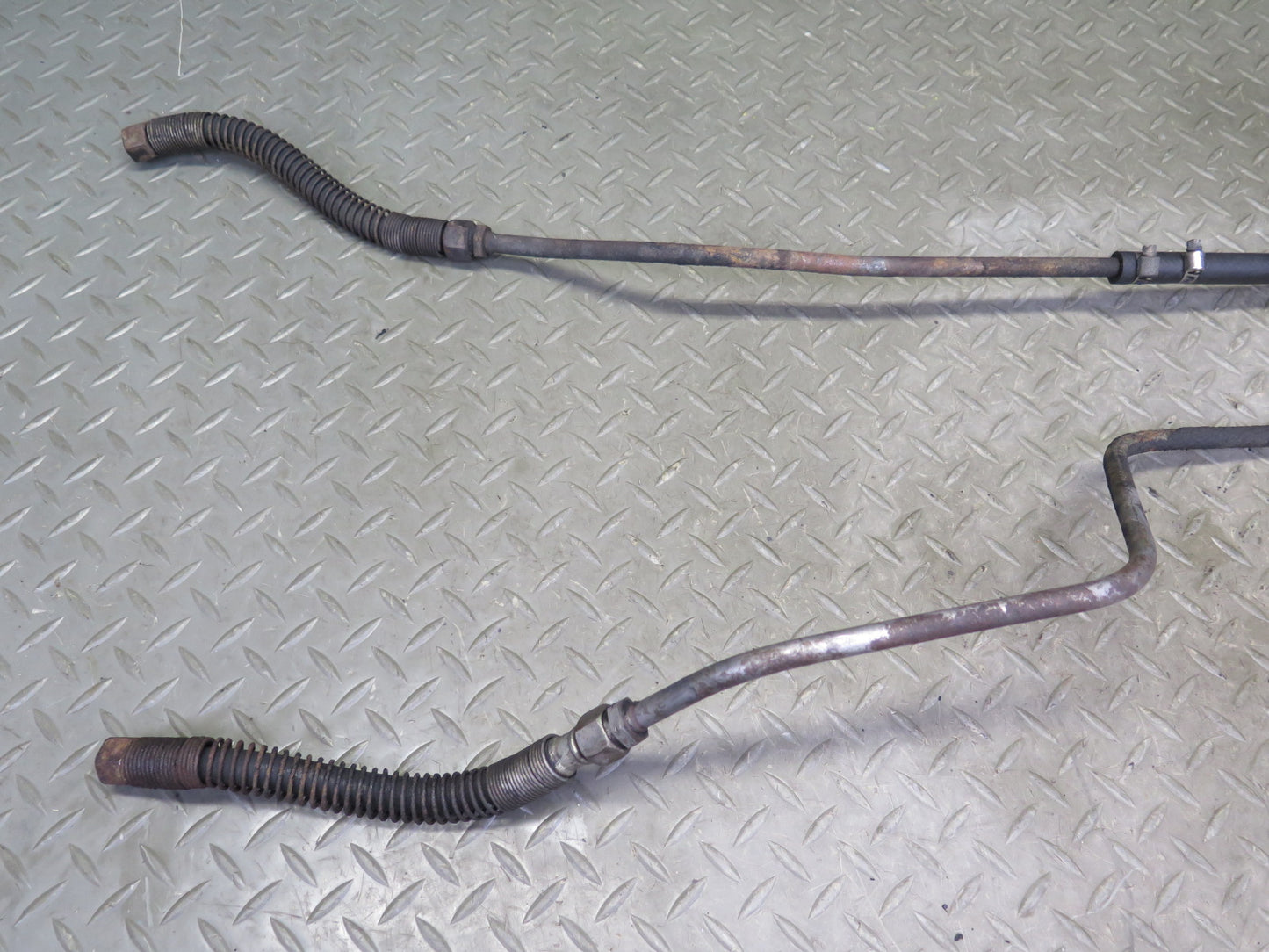 75-76 Mercedes W115 300D A/T Auto Transmission Oil Cooler Hose Pipe Line Set OEM