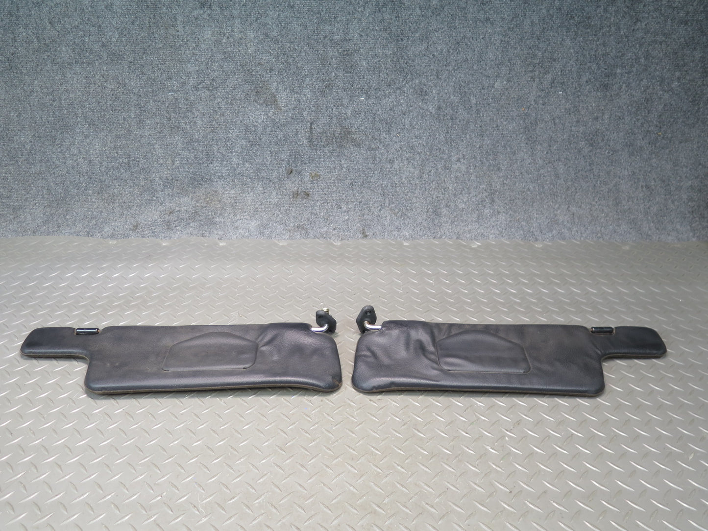 84-89 Nissan Z31 300ZX Set of 2 Front Left & Right Sun Visor Shade OEM