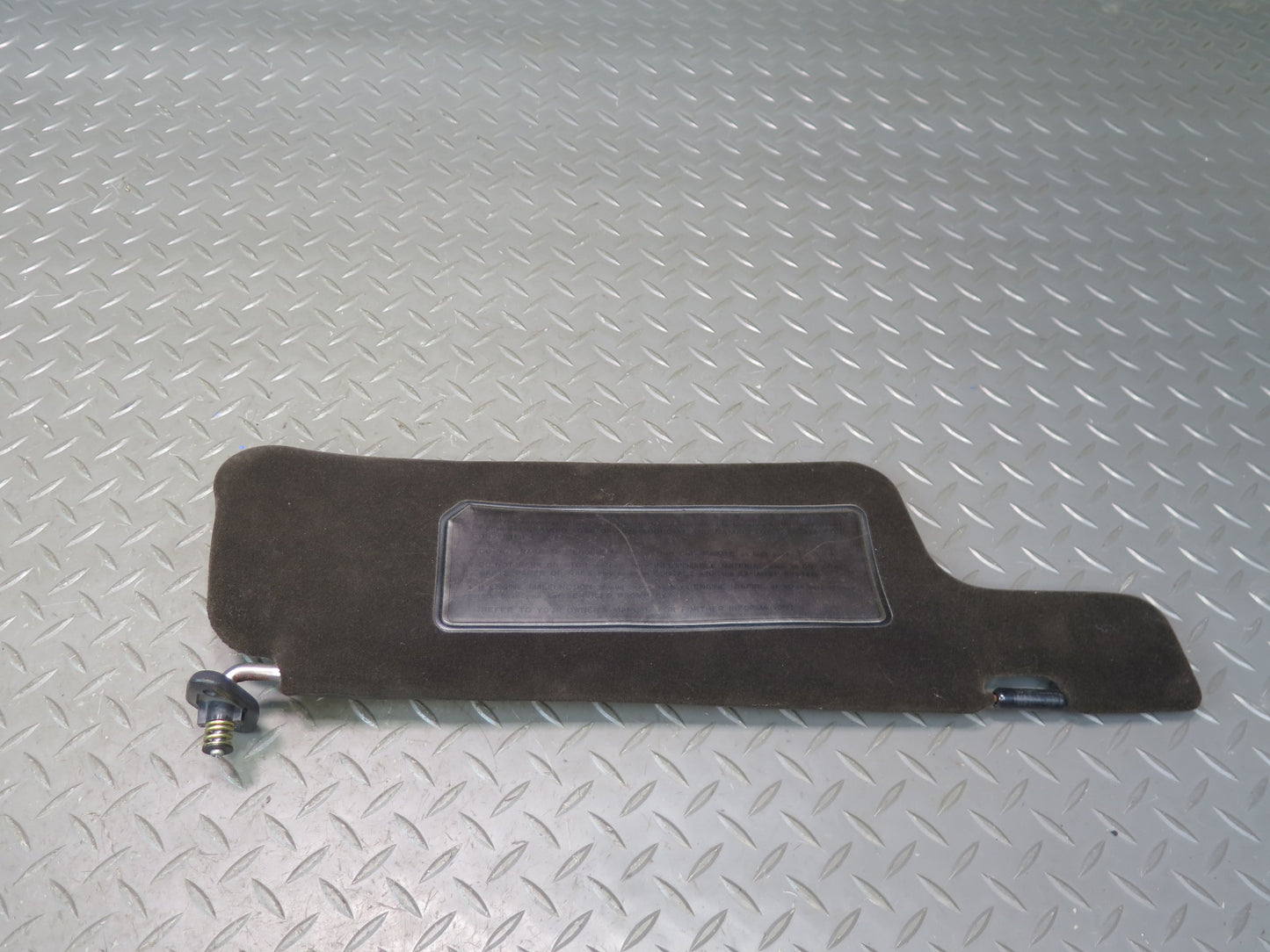 84-89 Nissan Z31 300ZX Set of 2 Front Left & Right Sun Visor Shade OEM